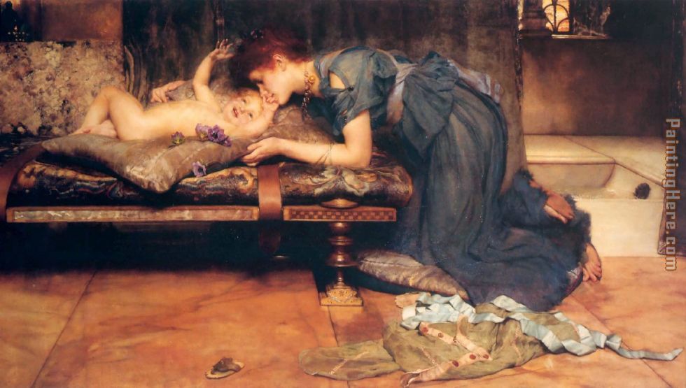 An Earthly Paradise painting - Sir Lawrence Alma-Tadema An Earthly Paradise art painting